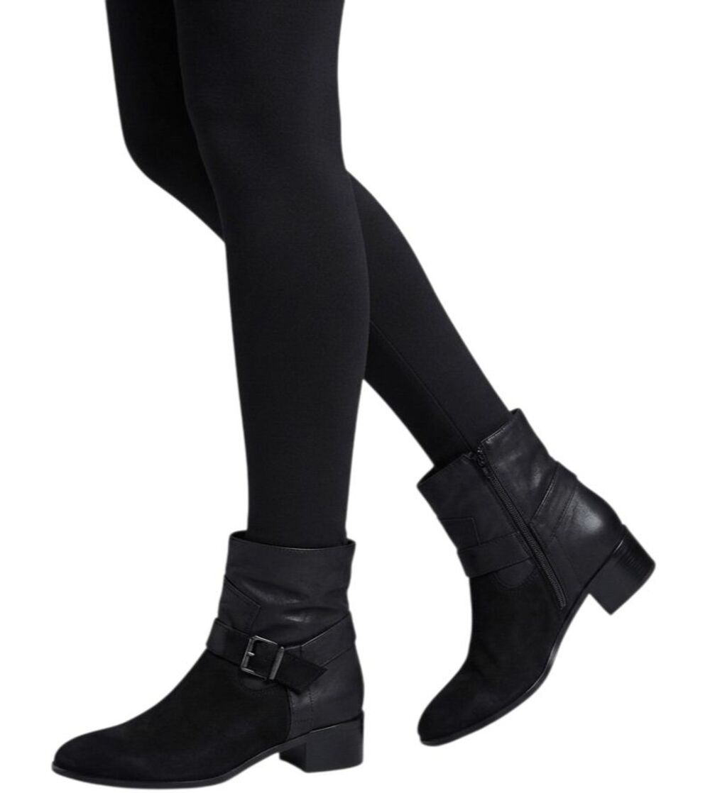 NWT AVELLINI Italian Made Leather Mid Calf Boot Size 40